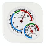 A7 Stazione meteorologica multifunzionale per interni -20 gradi C - 50 gradi C Umidità Igrometro Termometro Misuratore di temperatura domestica, consegna a colori casuali