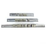 Supporto per ripiano in acciaio al carbonio 8 prese Rack Divisorio per ripiani Supporto per vassoio Supporto per scaffale Strumento Organizer Presa per chiave a bussola Stoccaggio (260mm)
