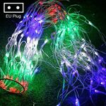 120LEDs Spider Web Lamp Christmas String Lights Fairy Party Garden Decorazione di nozze, spina europea