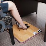 50x30cm Scaldamani elettrico Tappetino riscaldante Tappetino riscaldante per ufficio Termostato per piedi caldi