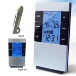 Display LCD digitale per uso domestico Igrometro Termometro Temperatura Umidità Meter Orologio Allarme