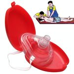 Rianimatore per RCP Rescue Pronto soccorso di emergenza Maschera per la respirazione Bocca Respirazione Strumenti per valvole unidirezionali