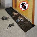 2 pezzi Mouse Rodent Glue Rat Trap Board Mice Killer Lunghezza: 1.2m