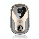 163Eye L1-NJ Smart Visual WIFI 1.3MP Network HD Citofono campanello, supporto scheda micro SD e visione notturna (oro)