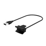 Per cavo clip caricatore USB per orologio Fitbit Alta con pulsante di ripristino, lunghezza: 30 cm