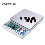 Scala elettronica ad alta precisione da 2,2 pollici XY-8006 da 2,2 pollici (0,1 g ~ 3000g), escluse le batterie