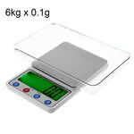 MH-885 6KG x 0.1g Accuratezza Digital Electronic Digital Bilancia di bilanciamento della bilancia elettronica con schermo LCD da 4,5 pollici