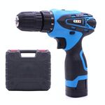 VOTO 16.8V Set trapano a mano ricaricabile con regolazione continua della velocità Utensili elettrici per trapano elettrico con luce LED, CA 220 V, spina americana, consegna a colori casuali