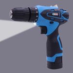VOTO 16.8V Set trapano a mano ricaricabile con regolazione continua della velocità Utensili elettrici per trapano elettrico con luce LED, CA 220 V, spina americana, consegna a colori casuali