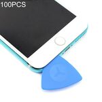 Plettri di apertura del triangolo di riparazione del telefono in plastica JIAFA P8818 da 100 pezzi (blu)