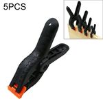 Morsetto a molla con supporto per clip in nylon, 5 pezzi per falegnameria per studio fotografico, lunghezza: 90 mm