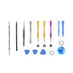 JF-8133 Kit di strumenti di riparazione per smontaggio dedicato per iPhone 15 in 1 in metallo + plastica