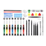 JF-8136 Kit di strumenti di riparazione per smontaggio in metallo + plastica multi-modello 32 in 1 disponibile
