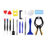 JF-8143 Metallo + plastica 17 in 1 Kit di strumenti per lo smontaggio di riparazione multifunzione