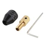 WLXY DIY003 0,5-3mm Mini smerigliatrice elettrica Mandrino trapano albero trapano con chiave, foro interno 3,17 mm