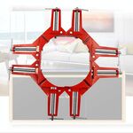 Multifunzione 90 gradi di lavoro morsetto clip in legno ad angolo retto strumento clip telaio