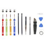 JIAFA JF-878 Set di strumenti di riparazione 13 in 1 per iPhone / Samsung / Xiaomi