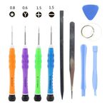 JIAFA JF-8109 Set di strumenti di riparazione 10 in 1 per iPhone 7 e 7 Plus / Samsung