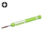 608-2.5 Cacciavite di riparazione della cornice centrale con punta a croce cava 2,5 (verde)
