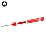 608-0.8 Cacciavite Pentalobe 0.8 per viti per porta di ricarica per iPhone (rosso)