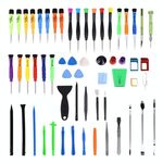Kit di strumenti aperti per riparazione professionale di cacciaviti 60 in 1 con set di adattatori per schede SIM per telefoni cellulari