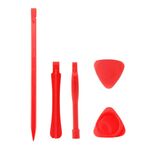 JIAFA JF-QB01 Set di strumenti per spudger 5 in 1 (rosso)