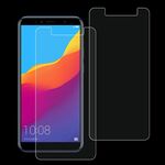 2 PCS 0.26mm 9H 2.5D Pellicola in vetro temperato per Huawei Honor 7A