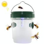Strumento di controllo degli insetti con cattura di trappole per insetti volanti a LED ad energia solare