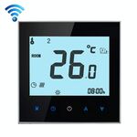 BHT-1000-GA-WIFI 3A Carico Tipo di riscaldamento dell'acqua Touch LCD WiFi digitale Riscaldamento Termostato ambiente, display orologio / temperatura / periodi / ora / settimana / riscaldamento ecc. (Nero)
