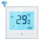 BHT-1000-GA-WIFI 3A Carico Tipo di riscaldamento dell'acqua Touch LCD WiFi digitale Riscaldamento Termostato ambiente, display orologio / temperatura / periodi / ora / settimana / riscaldamento ecc. (Bianco)