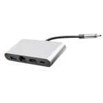 WS-07 Type-C 3.1 a RJ45 + HDMI + USB3.0 + PD 4-in-1 Convertitore Docking Station Docking