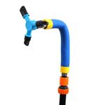Trampolino Automatico a 360 gradi Spruzzatore rotante Giardino Giardino Giardino, Dimensioni: Piccolo (Blu)