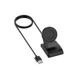 Per Amazfit A1918 Portable Smart Watch Cradle Caricabatteria da sedile verticale in plastica Cavo di ricarica USB, lunghezza: 1m