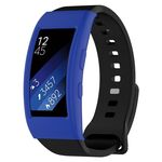 Dispositivo indossabile intelligente, Custodia protettiva per orologio Galaxy Gear Fit2 / Fit2 Pro R360 (blu scuro)