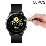 50 PCS per Galaxy Watch R500 0.26mm 2.5D pellicola in vetro temperato