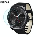 50 PCS per LG G Watch R W110 0.26mm 2.5D Pellicola in vetro temperato