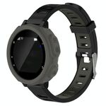 Custodia protettiva per orologio in silicone tinta unita per Garmin F235 / F750 (grigio)