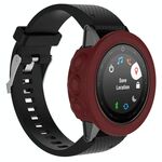 Custodia protettiva per orologio in silicone tinta unita per Garmin Fenix ​​5 (rosso)