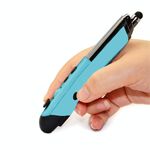 PR-08 2.4G Mouse intelligente wireless a penna innovativo, supporto per Windows 8/7 / Vista / XP / 2000 / Android / Linux / Mac OS. , Distanza effettiva: 10 m (blu)