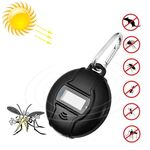 Q3 Outdoor Portable Solar Pest Control Insect Bugs Ultrasonic Repellente per zanzare Repeller Killer con funzione bussola