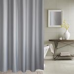 Ispessimento Tenda Impermeabile E Muffa Tenda A Nido D'ape Tessuto Poliestere Tenda Della Doccia Tenda Bagno, Dimensioni: 180 * 180 cm (Grigio)