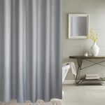 Ispessimento Tenda Impermeabile E Muffa Tenda A Nido D'ape Tessuto Poliestere Tenda Della Doccia Tende Da Bagno, Dimensioni: 200 * 240 cm (Grigio)