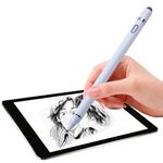 Penna stilo capacitivo della punta del metallo di N1 1.45mm (bianco)