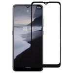 Per Nokia 2.4 Pellicola integrale con colla con coperchio integrale Pellicola in vetro temperato