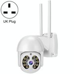 Tuya QX56 3,0 milioni di pixel IP66 Telecamera IP wireless impermeabile da 3,0 milioni di pixel, supporto Amazon Alexa & Google Home & Motion Detection & By-Way Audio & Full Colour Night Vision & TF Card, Plug USA