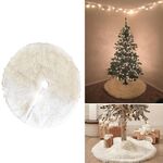 Gonna peluche dell'albero di Natale Decorazione di ornamenti rotondi, diametro: 90 cm