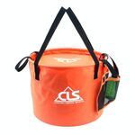Borsa per attrezzatura da pesca da campeggio pieghevole con doppio scarico da esterno in PVC da 30 litri 4 in 1