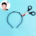 Halloween Costume Party Whole Horror Wear Head Puntelli Forbici Hair Hoop Game Show Supplies