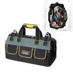 Borsa da cintura per elettricista con fondo in stoffa Oxford multifunzione Strumenti di manutenzione Borsa a tracolla per borsa Comoda borsa per attrezzi, Dimensioni: 20 pollici