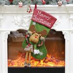 Ornamento di Natale Decorazione Buon Natale Ciondolo borsa regalo calza di Natale